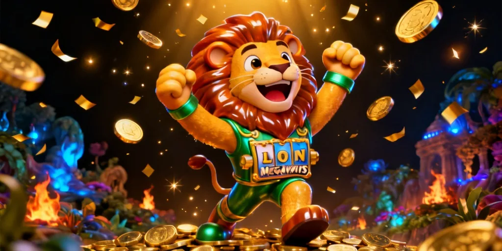 ภาพปิดท้ายบทรีวิวเกม 5 ราชสีห์ เมกะเวย์ลุ้นโชค