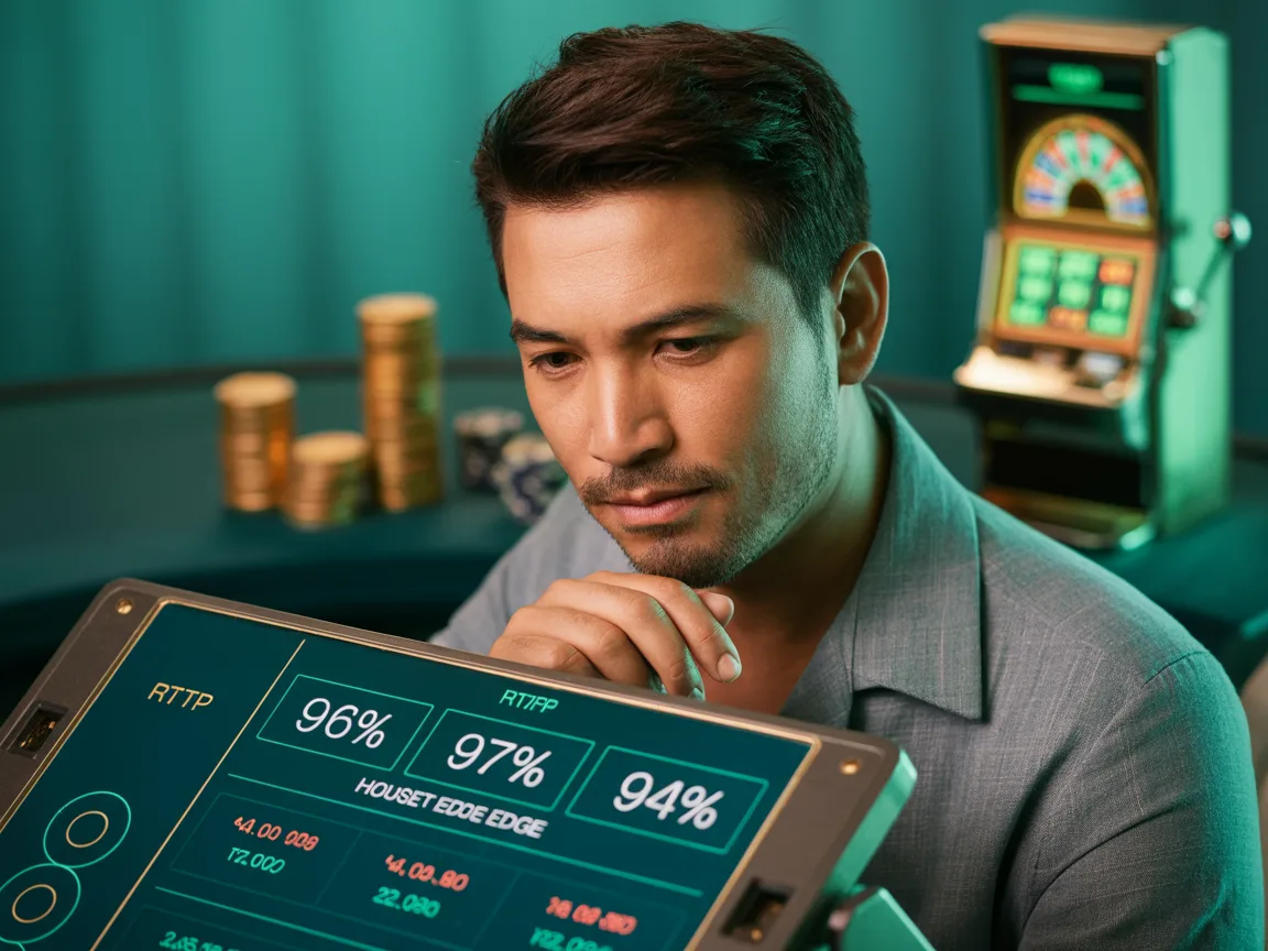 ค่า RTP 96% หมายความว่าในระยะยาว เกมจ่ายคืนเฉลี่ย 96 บาทต่อการเดิมพัน 100 บาท